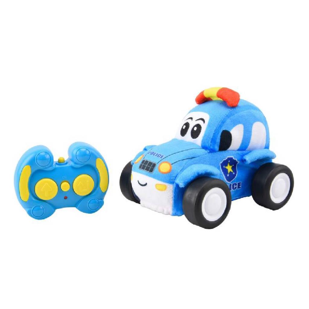 Wheel Heroes – Soft Police Car Plush Toy